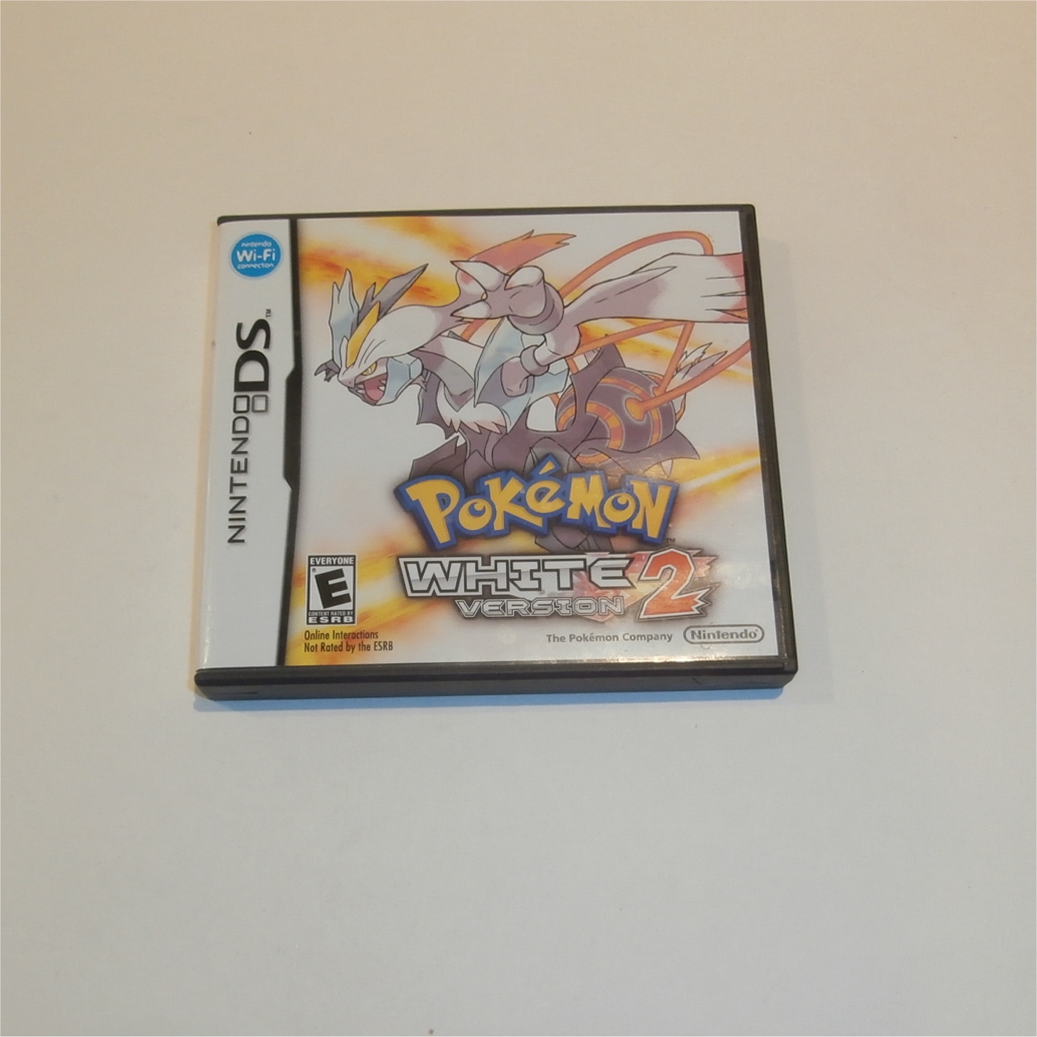 Nintendo DS Pokemon White version 2 game case and leaflets only. *No ...